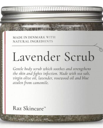 Raz Skincare Lavendel Skrub 200g – Uundgåelig Skønhed!