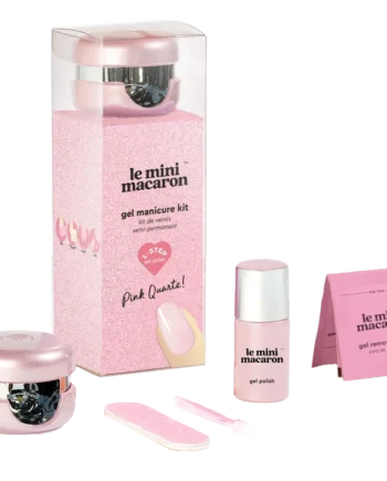 Lyserød Mini Macaron Gel Manicure Kit - Hjemmespa Tilbud