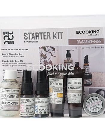 Rejsevenligt Hudpleje Starterkit – Parfumefri Luksus