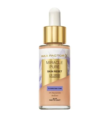 Max Factor Miracle Pure Serum Foundation - Lys Hudtone