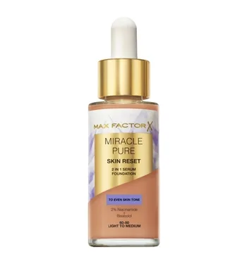 Max Factor Miracle Pure Serum Foundation - Lys Medium