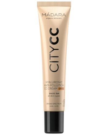 Mádara City CC Hyaluronic Anti-Pollution Creme SPF15 Tan