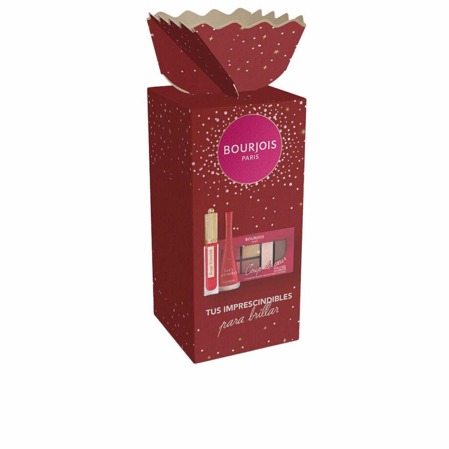 Makeup Sæt Bourjois Rød Dele - Bourjois Evilbeauty  - 3616305516633