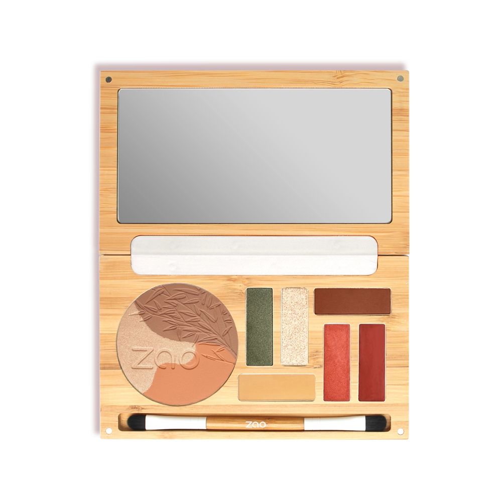 Zao Makeup Palette Terra Toscana – Genopfyldelig Skønhed