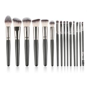 Happy Makeup Pensler Sort Crome Stk - Happy Evilbeauty  - 5714727011564