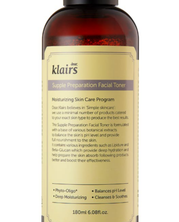 Klairs Supple Preparation Facial Toner 180 - Klairs Evilbeauty  - 8809115025012