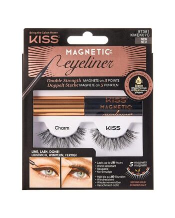 Kiss Magnetic Eyeliner Kit Kmek07c Par - Kiss Evilbeauty  - 0731509973815