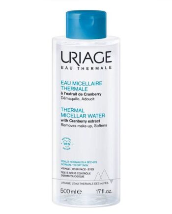 Uriage Thermal Micellar Water Normal & Dry Skin 500 - Uriage Evilbeauty  - 3661434009396