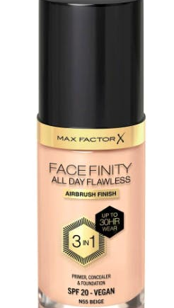 Max Factor All Day Flawless 3in1 Foundation Beige - Max Factor Evilbeauty  - 3616303999469