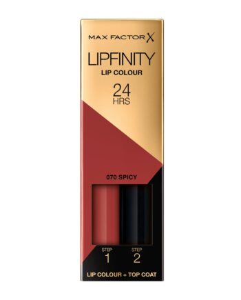 Max Factor Lipfinity 070 Spicy - Max Factor Evilbeauty  - 0086100013645