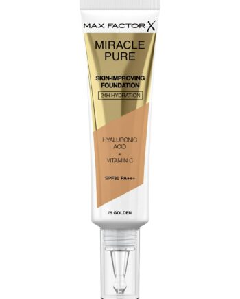 Max Factor Miracle Pure Foundation Golden - Max Factor Evilbeauty  - 3616302638703