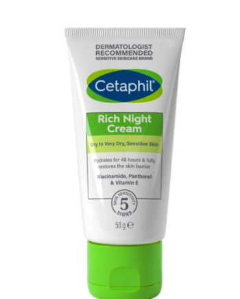 Cetaphil Rich Night Cream - Cetaphil Evilbeauty  - 5020465202967