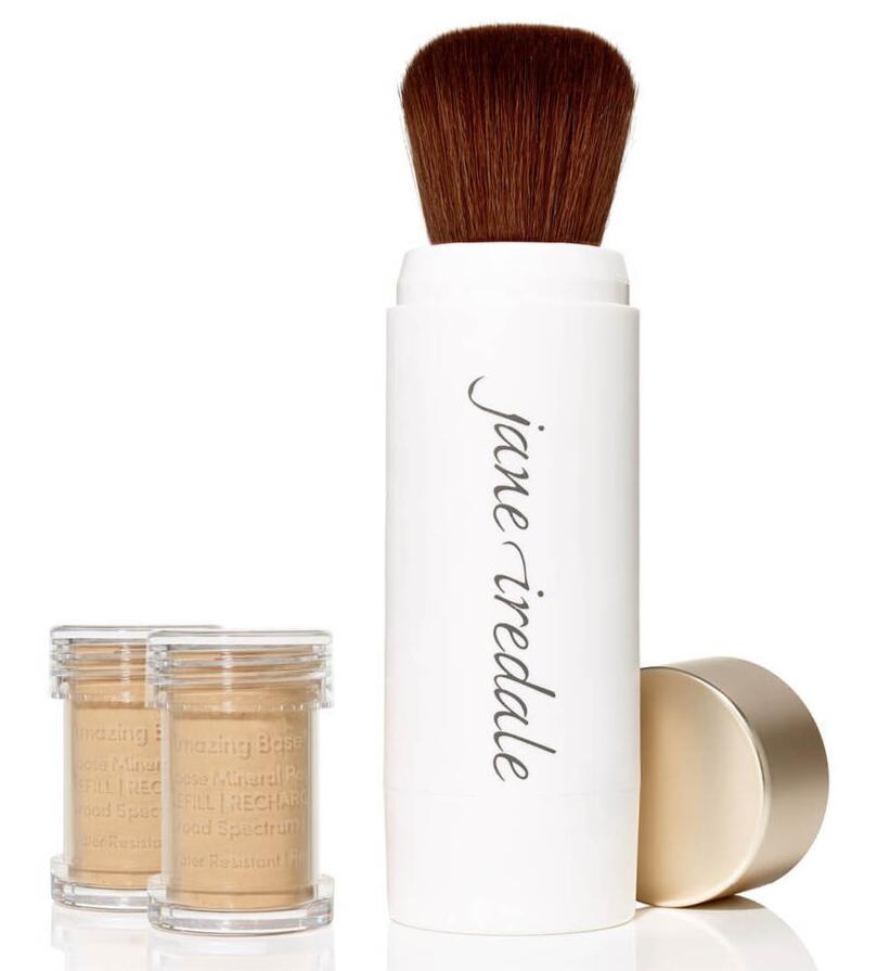 Jane Iredale Amazing Base Warm Sienna Refillable Brush - Jane Iredale Evilbeauty - 670959114259