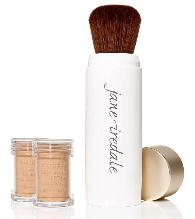 Jane Iredale Amazing Base Suntan Refillable Brush - Jane Iredale Evilbeauty - 670959114327