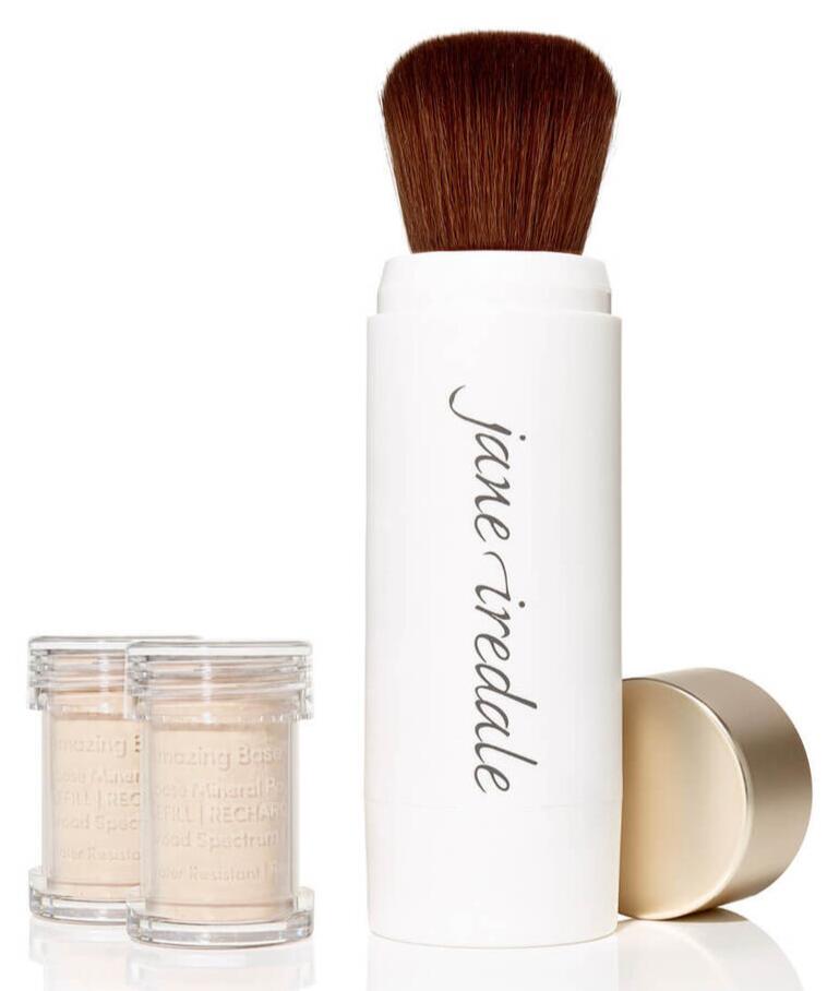 Jane Iredale Amazing Base Ivory Refillable Brush - Jane Iredale Evilbeauty - 670959114389