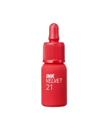 Peripera Ink Velvet Lip Tint Vitality Coral Red - Peripera Evilbeauty  - 8809786597108