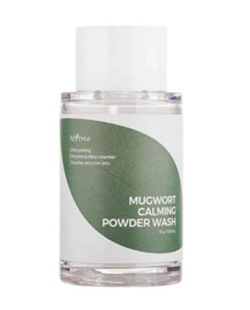 Isntree Mugwort Calming Powder Wash - Isntree Evilbeauty  - 8809800940217