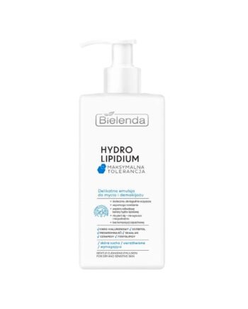 Bielenda Hydro Lipidium Maximum Tolerance Delicate Emulsion For Washing And Makeup Removal 300 - Bielenda Evilbeauty  - 5902169051921