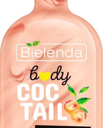 Bielenda Body Coctail Body Lotion Peach Kombucha 400 - Bielenda Evilbeauty  - 5902169048365