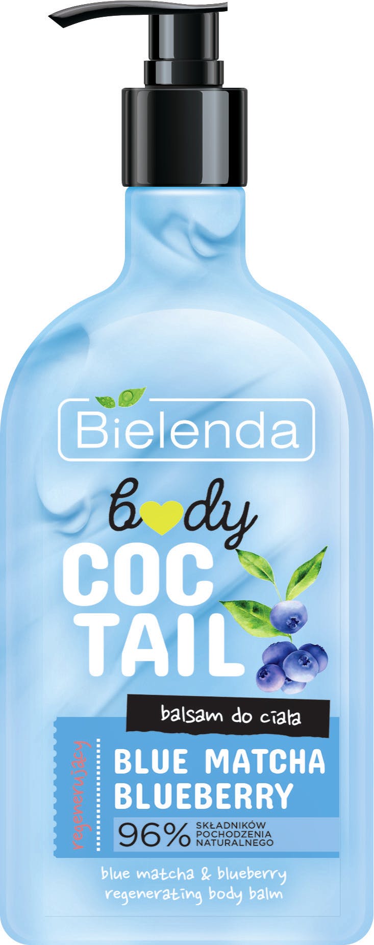 Bielenda Body Coctail Body Lotion Matcha Blueberry 400 - Bielenda Evilbeauty  - 5902169048372