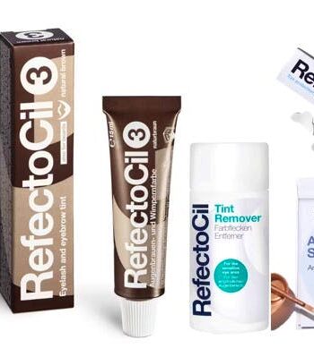 Refectocil Eyelash & Eyebrow Tint Natural Brown Starter Kit 100 Pcs 150 Stk - Refectocil Evilbeauty  - 9003877057307