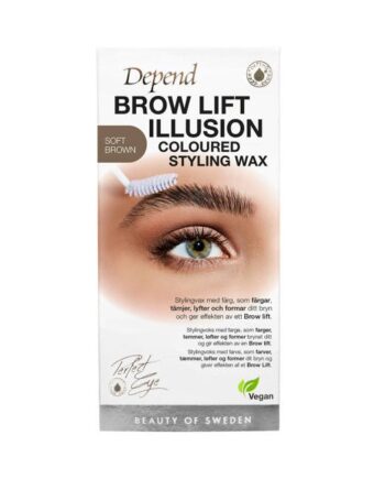 Depend Brow Lift Illusion Wax Soft Brown - Depend Evilbeauty  - 7391715049730