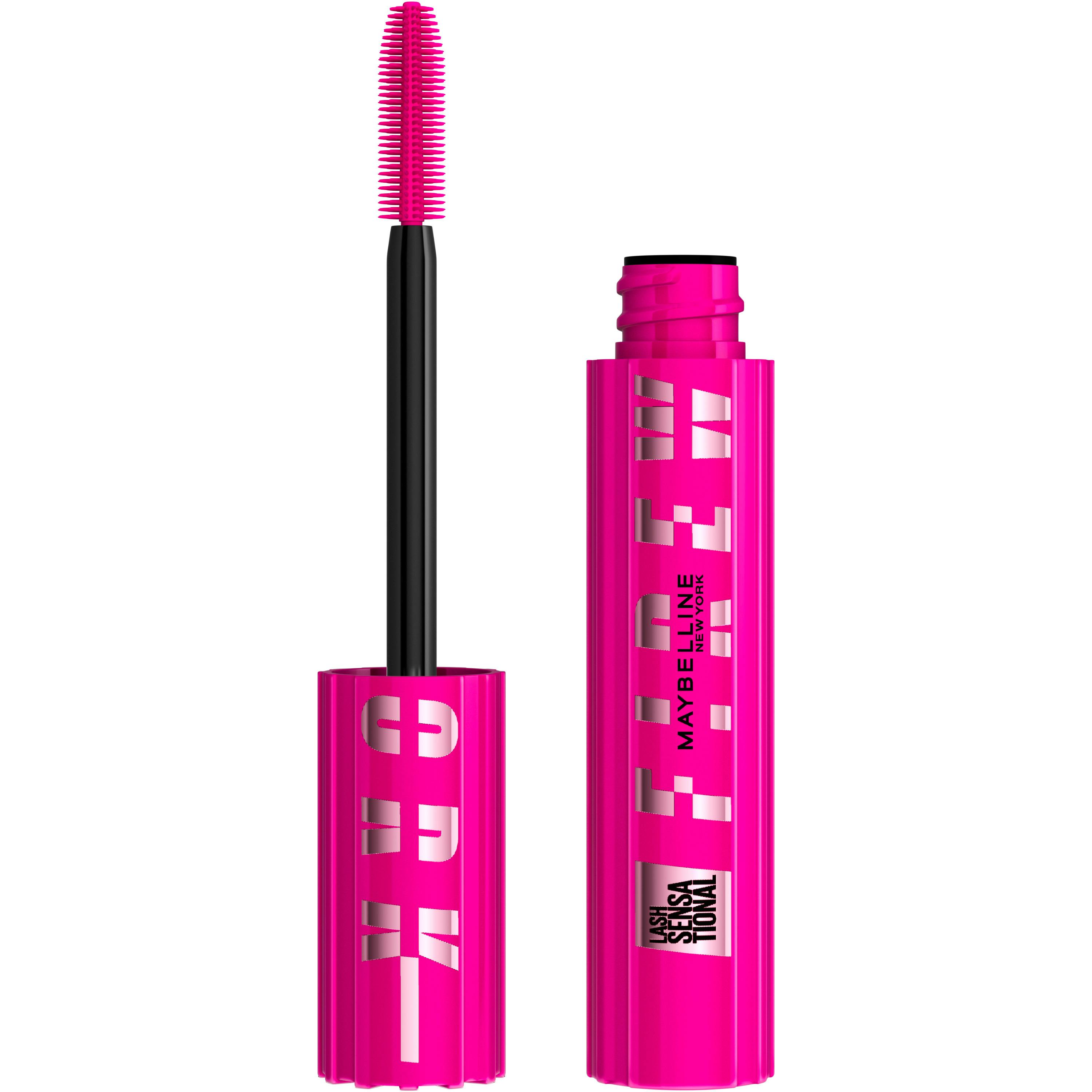 Sort Maybelline Lash Sensational Firework Mascara Very Black - Maybelline Evilbeauty  - 0000030144224