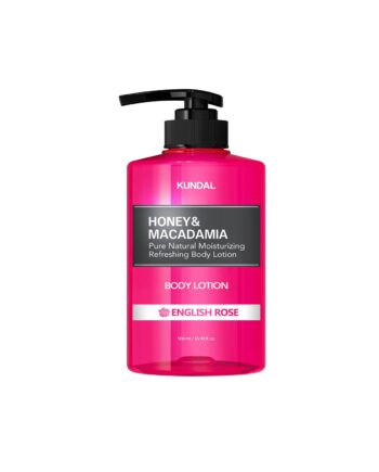 Kundal Honey & Macadamia Pure Body Lotion English Rose 500 - Kundal Evilbeauty  - 8809568740067