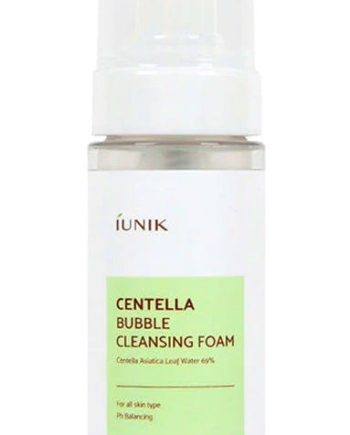 Iunik Centella Bubble Cleansing Foam 150 - Iunik Evilbeauty  - 8809728080064