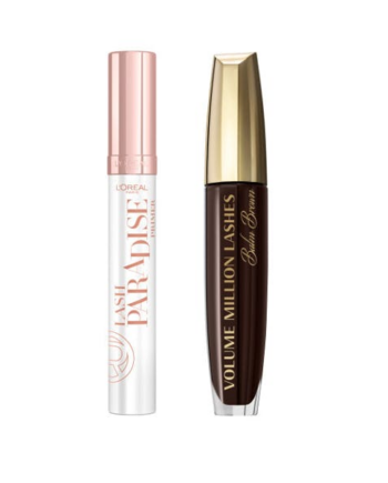 Luxplus Paradise Mascara Primer & Volume Million Lashes Balm Brown Mascara Stk - Luxplus Evilbeauty  - 3600523503384