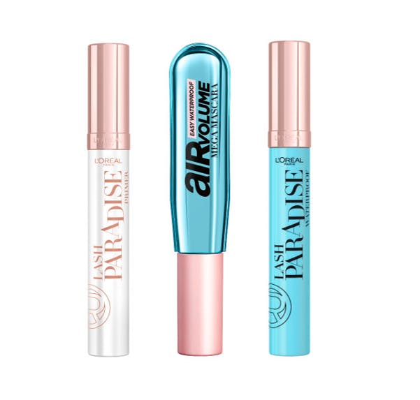 Sort Amp Oral Paris Paradise Mascara Primer Air Mega Volume Easy Waterproof Black & Paradise Extatic Waterproof Black Stk - Evilbeauty - 3600523503384