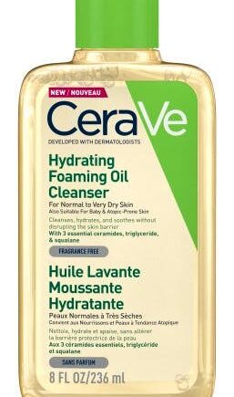 Cerave Hydrating Foaming Oil Cleanser 236 - Cerave Evilbeauty  - 3337875773430