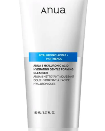 Anua Hyaluronic Acid Hydrating Gentle Foaming Cleanser 150 - Anua Evilbeauty  - 8809640735561
