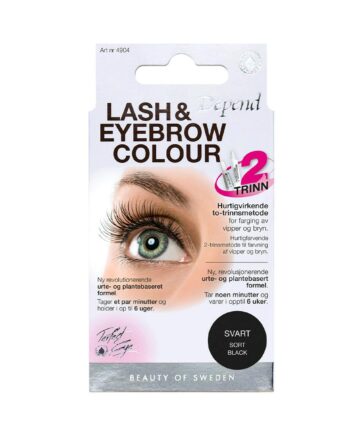Sort Depend Lash & Eyebrow Colour Black Pcs - Depend Evilbeauty  - 7040444904000