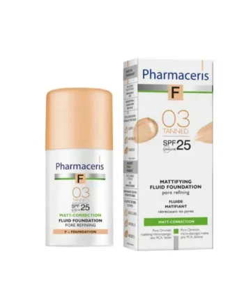 Pharmaceris Matterende Foundation Normal Fedtet Hud Akne Hud Spf Tanned - Pharmaceris Evilbeauty  - 5900717153837