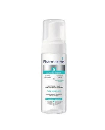 Pharmaceris Puri Sensilium Beroligende Renseskum Til Ansigt øjenomgivelser 150ml - Pharmaceris Evilbeauty  - 5900717163515