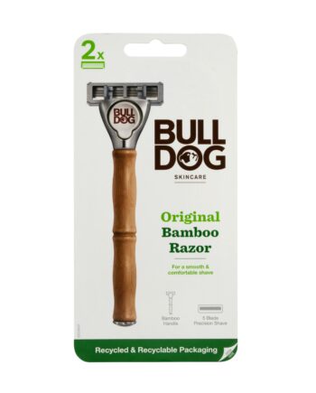 Bulldog Original Bamboo Razor 2pce Stk - Bulldog Evilbeauty  - 5060144645562