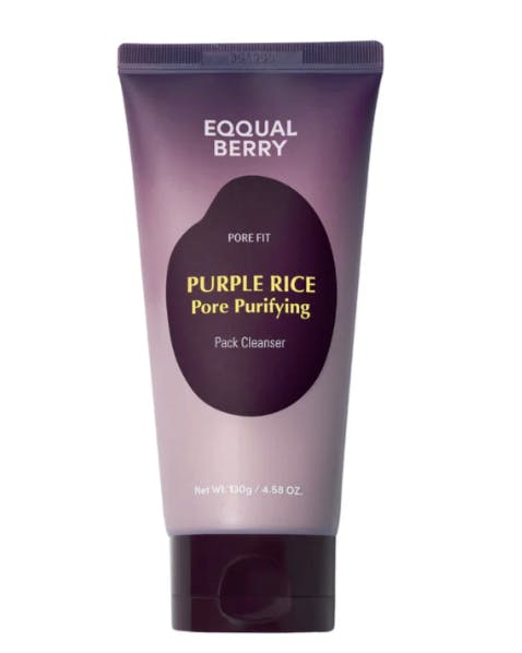 Lilla Eqqualberry Purple Rice Pore Purifying Pack Cleanser 130 - Eqqualberry Evilbeauty - 8809875456019