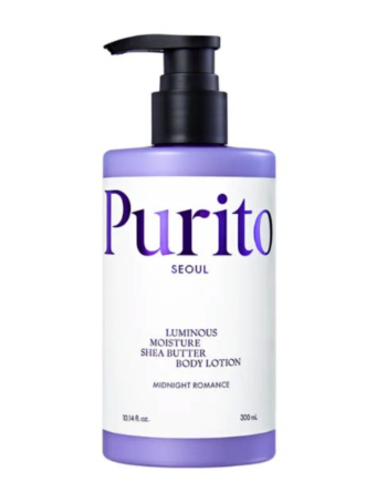 Purito Seoul Luminous Moisture Shea Butter Body Lotion Midnight Romance 300 - Purito Seoul Evilbeauty  - 8809563103799
