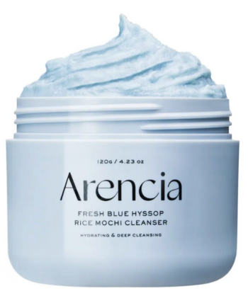 Arencia Blue Hyssop Rice Mochi Cleanser 120 - Arencia Evilbeauty  - 8809562191070