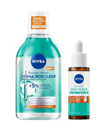 Nivea Derma Skin Clear Serum & Micellar Water 400 - Nivea Evilbeauty  - 4006000173313