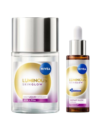 Nivea Luminous Skin Glow Liquid Refiner & Serum 100 - Nivea Evilbeauty  - 4006000181332