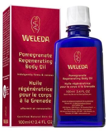 Body Oil Regenerating Pomegranate 100 Weleda - Weleda Evilbeauty  - 4001638088473