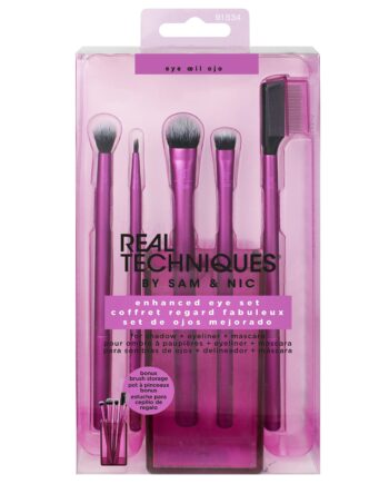 Real Techniques Enhanced Eye Brush Set Stk - Real Techniques Evilbeauty  - 0079625915341