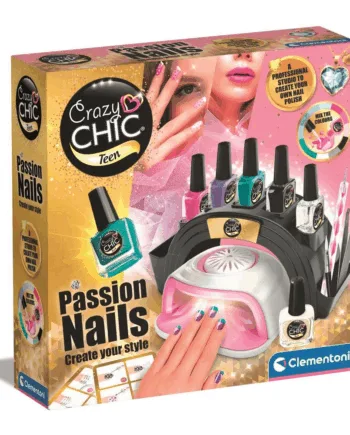 Crazy Chic Passion Nails - Clementoni Evilbeauty  - 8005125508525