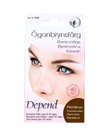 Depend Eyebrow Colour Dark Brown Stk - Depend Evilbeauty  - 7040444902006