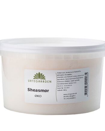 Sheasmør Økologisk 500 Gram Urtegaarden - Urtegaarden Evilbeauty  - 5709286020065