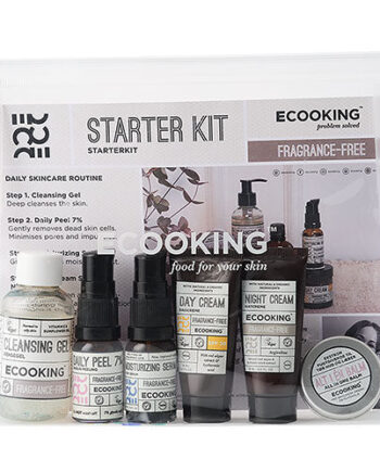Ecooking Starterkit Skincare Fragrance Free - Ecooking Evilbeauty  - 5712350500387