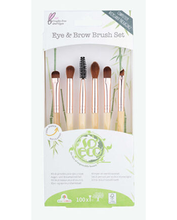 Veganskso Eco Øjenskygge Brush Sæt - So Eco Evilbeauty  - 5060226334506