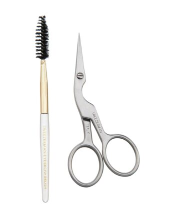 Tweezerman Brow Shaping Scissors & Brush Stk - Tweezerman Evilbeauty  - 0038097291407